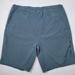 Gerry Mens Shorts On The Go Adventure‎ Steel Blue Flex Waist Casual 40